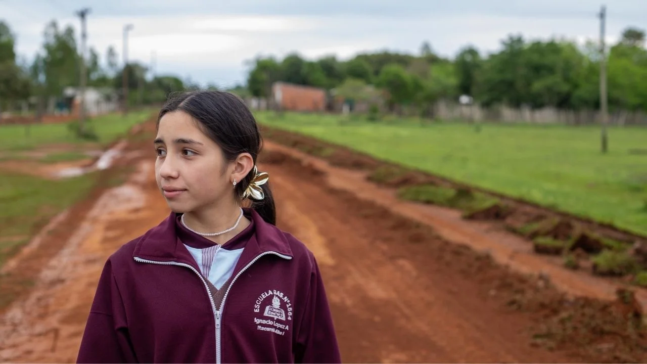 Deisy Antonia, 13, reflects on how much her community has changed and the new opportunities ahead.